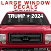 LARGE WINDOW DECALS - For Trucks, SUVS, Signage